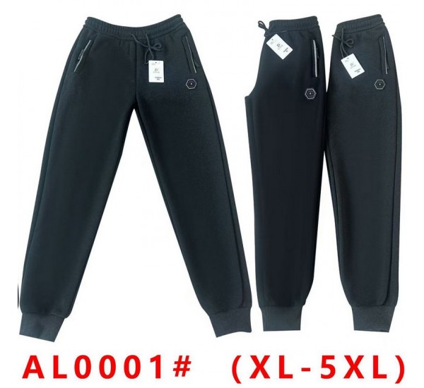 Спорт штани чоловічі 5 шт (1-5XL) фліс DLD_0001