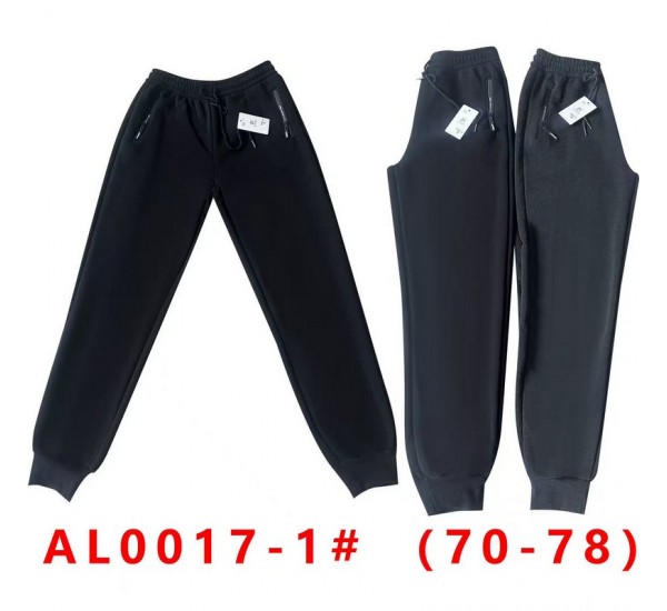 Спорт штани чоловічі 5 шт (70-78 р) фліс DLD_0017-1