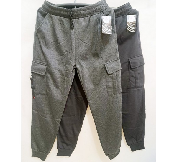Спорт штани чоловічі 5 шт (M-3XL) фліс DLD_6076a