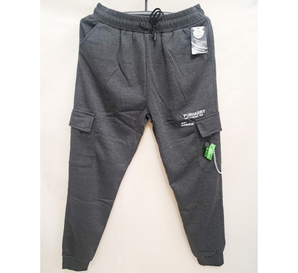 Спорт штани чоловічі 5 шт (M-3XL) фліс DLD_6076b