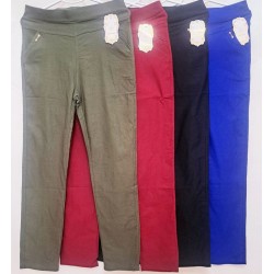 Штани жіночі, бавовна 8 шт (L-6XL) DLD_1032