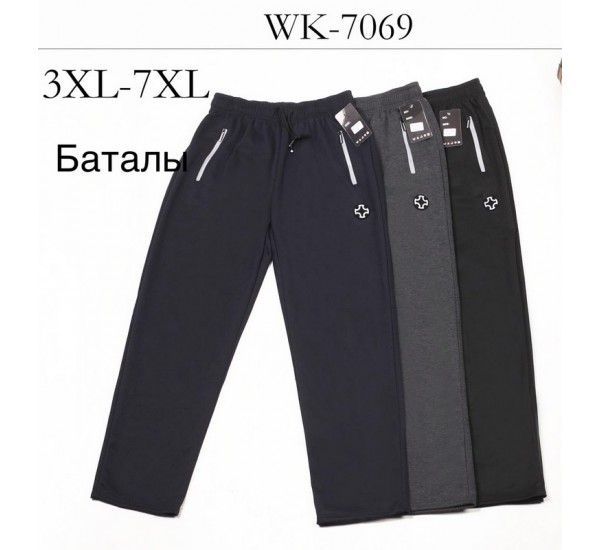 Спорт штани чоловічі 5 шт (3-7XL) трикотаж DLD_7069