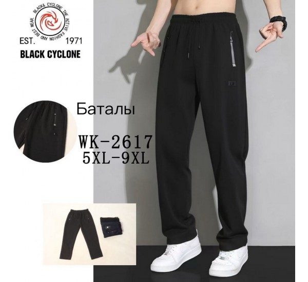 Спорт штаны мужские 5 шт (5-9XL) флис DLD_WK-2617