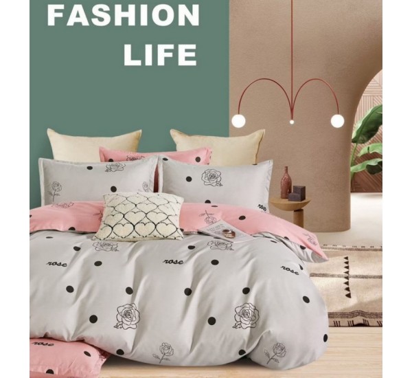 Комплект постільної білизни євро, фланель 1 шт HR1810_010312c