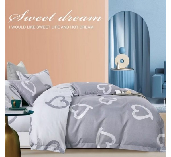 Комплект постільної білизни полуторне, фланель 1 шт HR1810_010319a