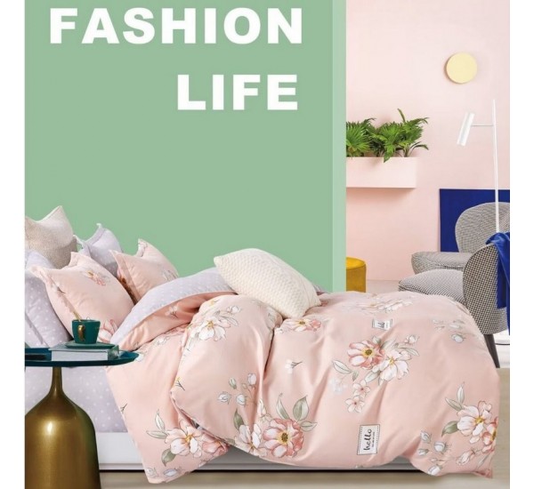 Комплект постільної білизни євро, фланель 1 шт HR1810_010322c