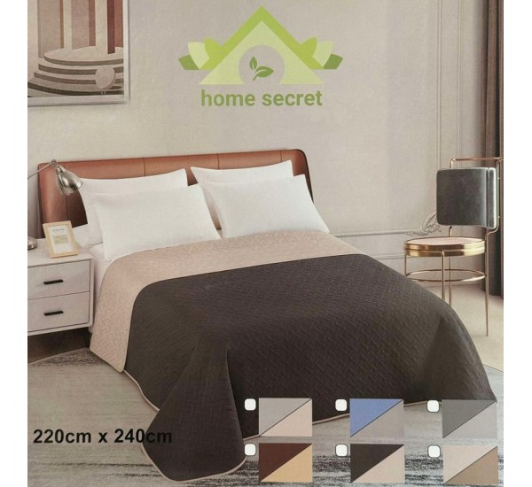 Покрывало стёганное, 1 шт полиэстер (220*240 см) HR1810_010366