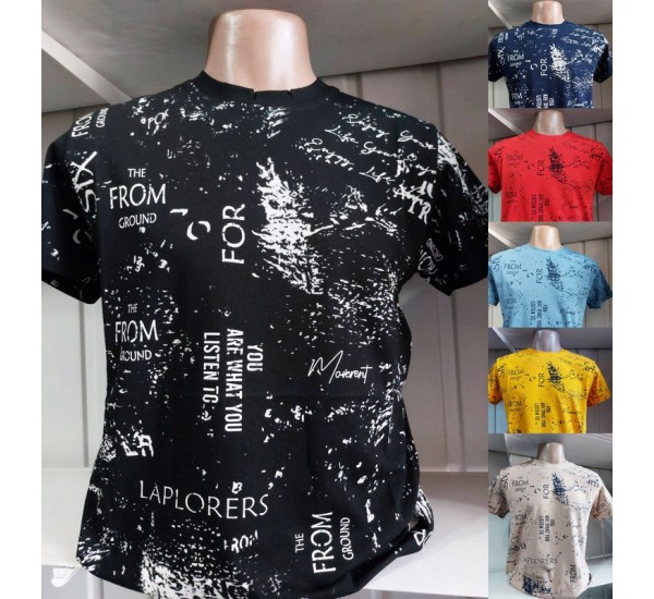 Футболка мужская, коттон 5 шт (S-XXL) HR1890_020202