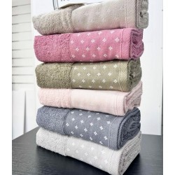 Рушник Обличче, махра, 6 шт, (50х90 см) HR1810_120618b