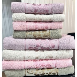 Рушник Обличче, махра, 4 шт, (50х90 см) HR1810_120623b