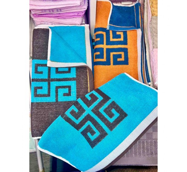 Рушник для кухні двусторон., махра 10 шт, (35х75 см) HR1810_120624