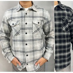 Сорочка чоловіча, байка 5 шт (M-3XL) HR1890_150906