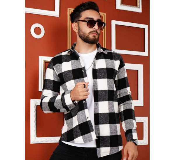 Сорочка чоловіча, байка 5 шт (M-3XL) HR1890_150907