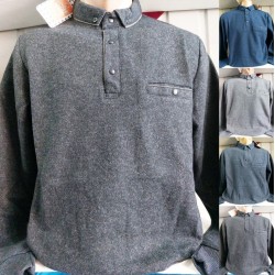 Батник чоловічий, двонитка 4 шт (L-3XL) HR1890_150909