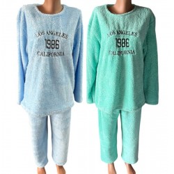 Піжама жіноча, вельсофт 4 шт (2-4XL) HR1930_171101