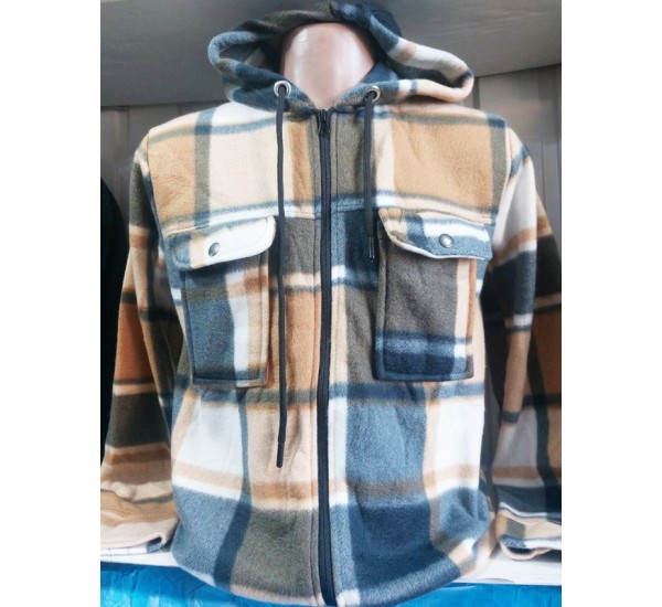 Сорочка чоловіча, байка 5 шт (S-2XL) HR1890_200904