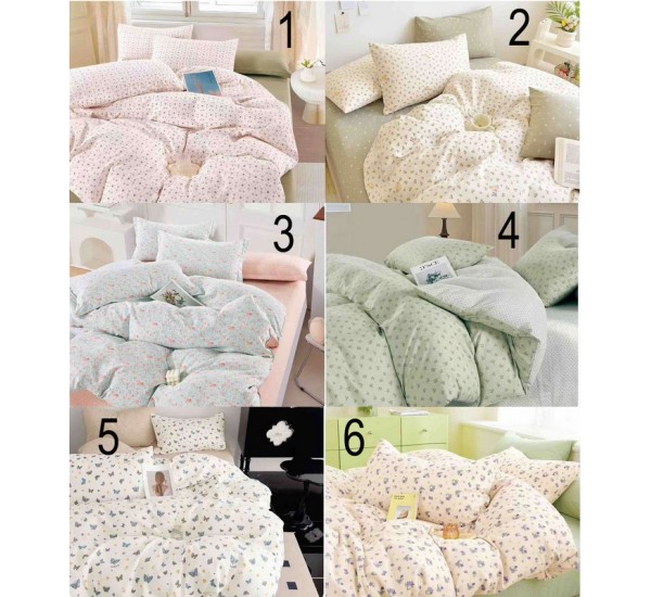 Комплект постільної білизни євро, бавовна 1 шт HR1810_201107c