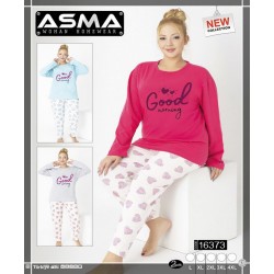 Піжама жіноча, байка 5 шт (L-4XL) HR1930_16373