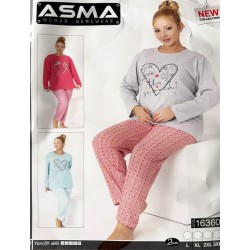 Піжама жіноча, байка 5 шт (L-4XL) HR1930_16360