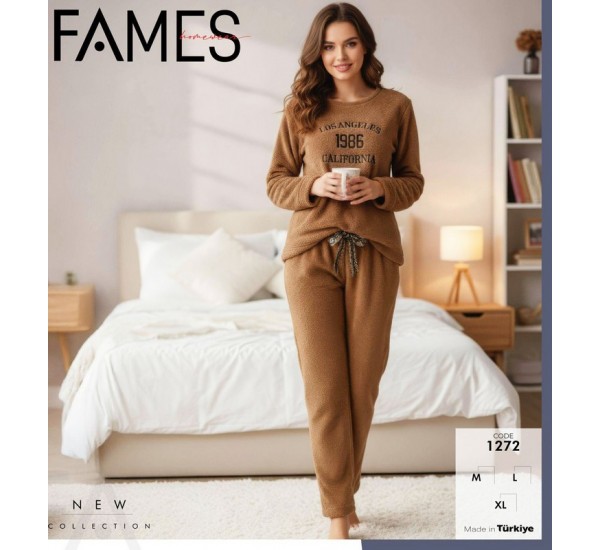 Піжама жіноча, вельсофт 3 шт (M-XL) HR1930_1272