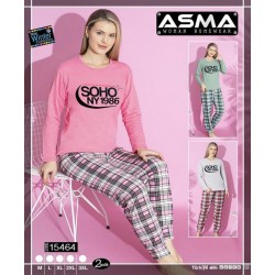 Піжама жіноча, байка 5 шт (M-3XL) HR1930_15464