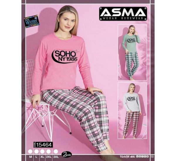 Піжама жіноча, байка 4 шт (M-2XL) HR1930_15464