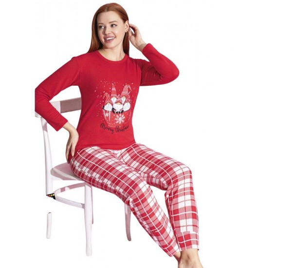 Піжама жіноча, байка 4 шт (M-2XL) HR1930_221051