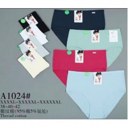 Труси жіночі супер батал 12 шт (4-6XL) рубчик KiE_A1024