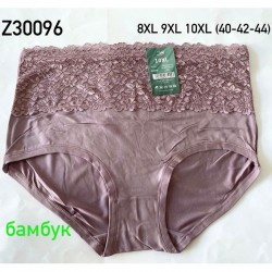 Труси жіночі 12 шт (8-10XL) бамбук KiE_Z30096a