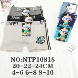 Труси дитячі 12 шт (4-10 років) коттон KiE_NTP10818