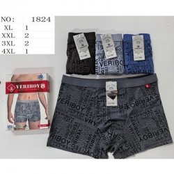 Труси чоловічі 24 шт (1-4XL) бамбук KiE_1824