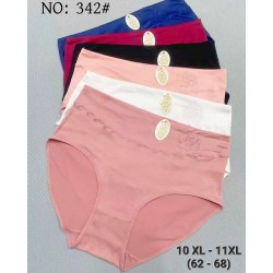 Труси жіночі 12 шт (10-11XL) бамбук KiE_342