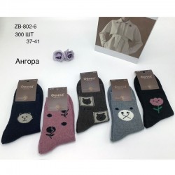 Шкарпетки жіночі 10 шт (37-41 р) ангора KiE_ZB-802-6