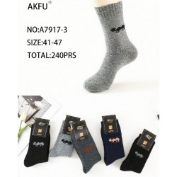 Шкарпетки чоловічі 10 шт (41-47 р) ангора/махра KiE_A7917-3