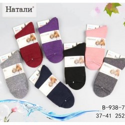 Шкарпетки жіночі 12 шт (37-41 р) ангора/махра KiE_B-938-7