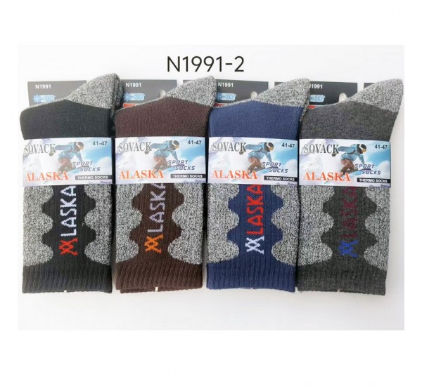 Шкарпетки чоловічі 10 шт (41-47 р) махра KiE_N1991-2