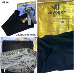 Гамаші чоловічі 8 шт (L-4XL) термо KiE_0214