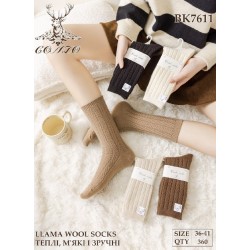 Шкарпетки жіночі 10 шт (36-41 р) вовна KiE_BK7611