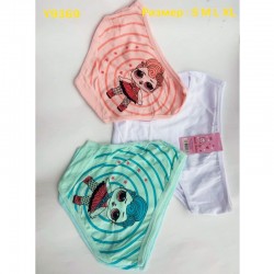 Труси дитячі 12 шт (S-XL) коттон KiE_Y9369