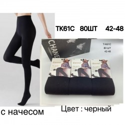 Колготи жіночі 10 шт (42-48 р) начіс KiE_TK61C