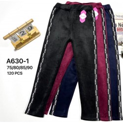 Лосини дитячі 12 шт (75-90 см) хутро/велюр KiE_A630-1