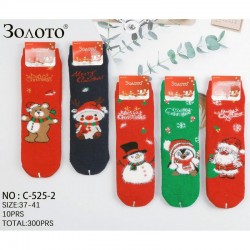 Шкарпетки жіночі 10 шт (37-41 р) ангора/махра KiE_C-525-2