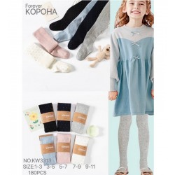 Колготи дитячі, коттон 6 шт (1-11 років) KiE_KW3313