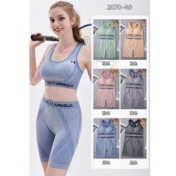 Спорт костюм для фитнеса, полиэстер 12 шт (норма) KiE_2070-4