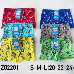 Труси дитячі 12 шт (S-L) бавовна KiE_Z02201