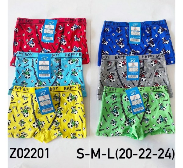 Труси дитячі 12 шт (S-L) бавовна KiE_Z02201