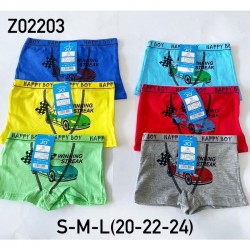 Труси дитячі 12 шт (S-L) бавовна KiE_Z02203