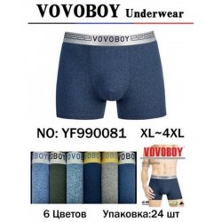 Труси чоловічі 24 шт (1-4XL) бамбук KiE_YF990081