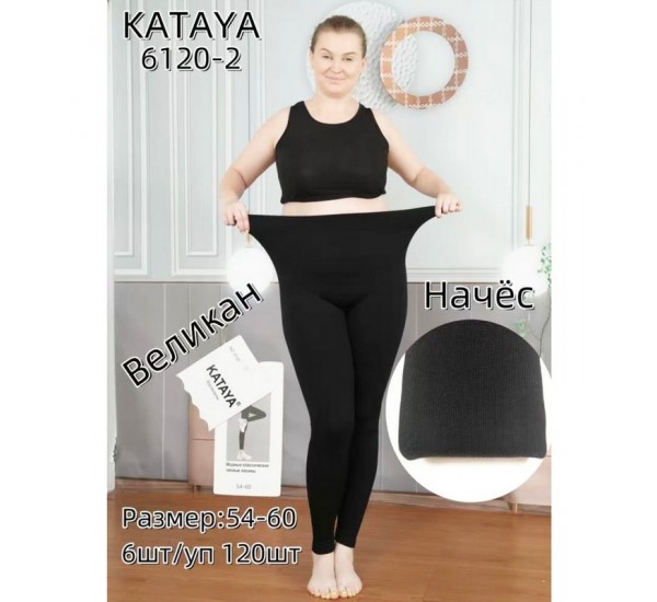 Лосіни жіночі 6 шт (54-60 р) начіс KiE_6120-2