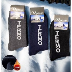 Шкарпетки чоловічі 12 шт (41-45 р) махра KiE_140902